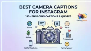 150+ Best Camera Captions for Instagram to Make Your Photos Pop
