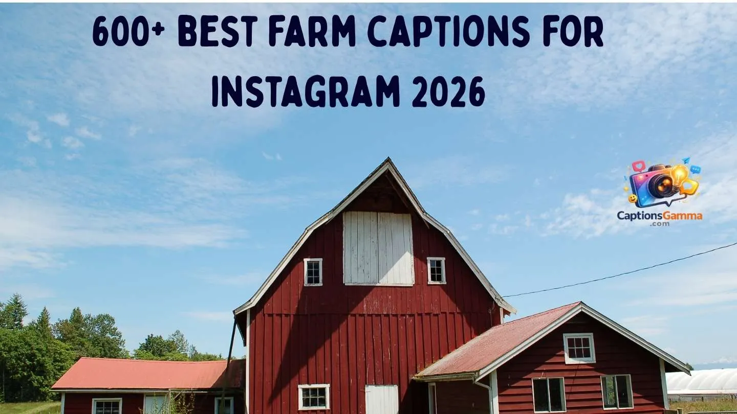 150+ Farm Instagram Captions to Show Your Amazing Country Life