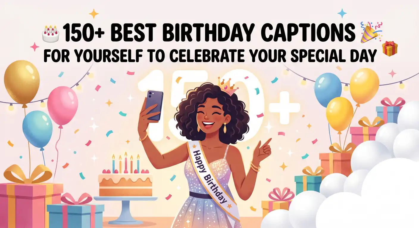 birthday captions