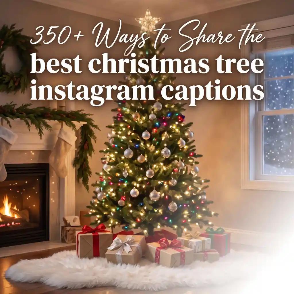 Christmas Tree instagram captions