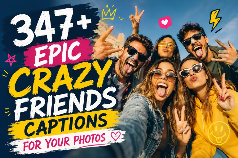 Crazy Friends Captions