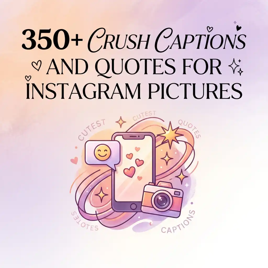 Crush Captions and Quotes
