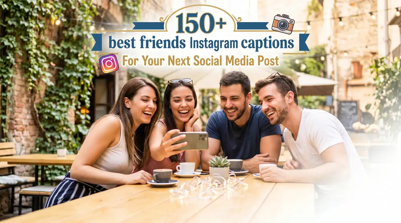 best friends captions