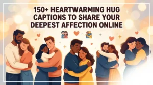 hug captions