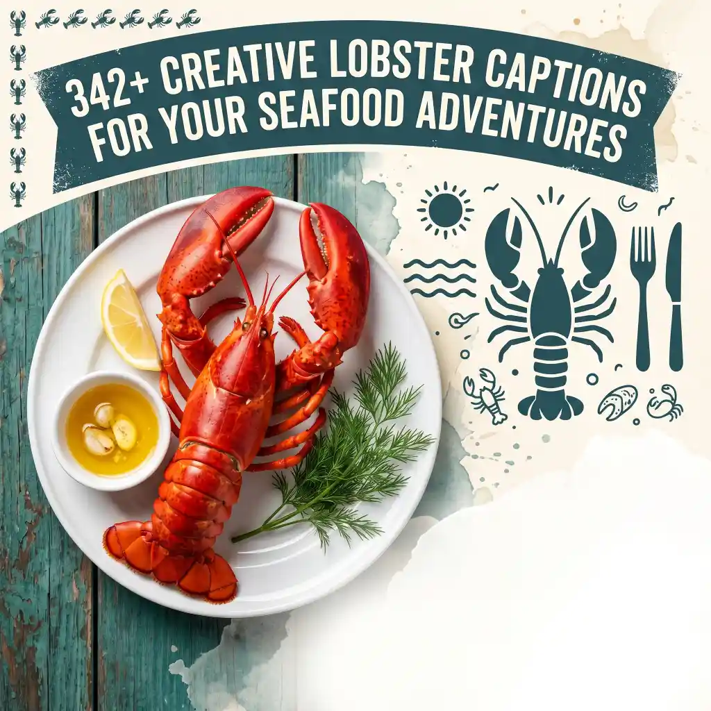 Creative Lobster Captions
