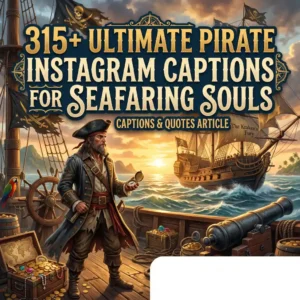 Pirate Instagram Captions