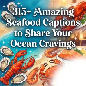 Amazing Seafood Captions