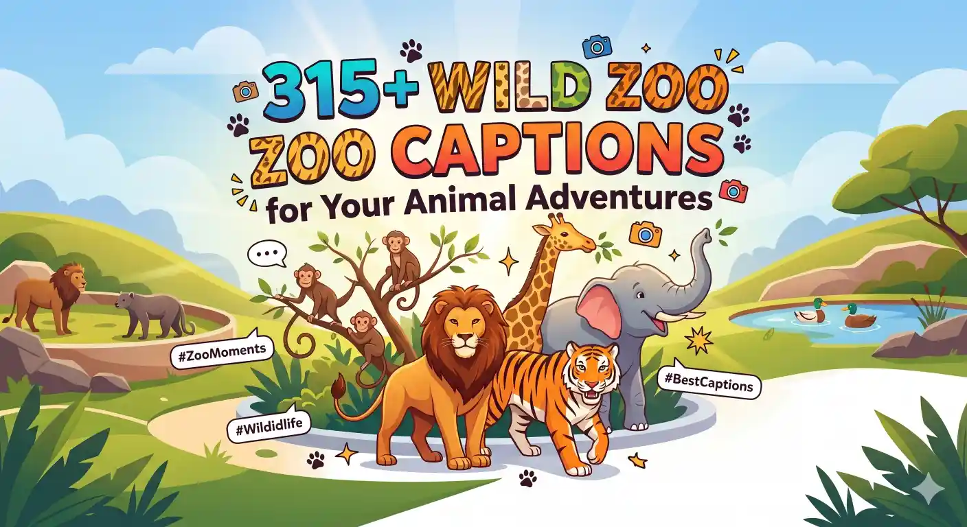 Wild Zoo Captions
