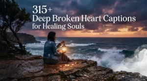Broken Heart Captions