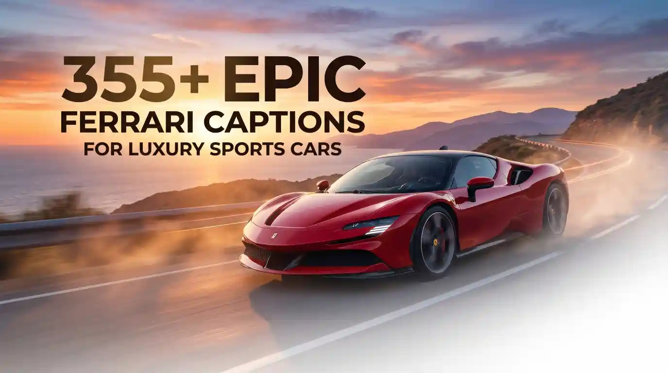 Ferrari Captions