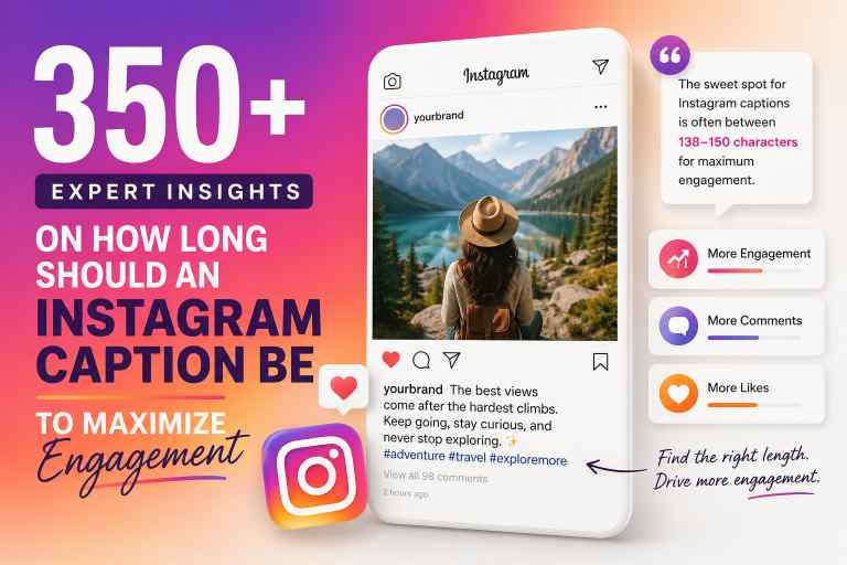 350+ Insights on How Long Should An Instagram Caption Be