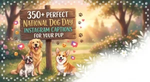 National Dog Day Instagram Captions