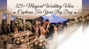 Wedding Vibes Captions